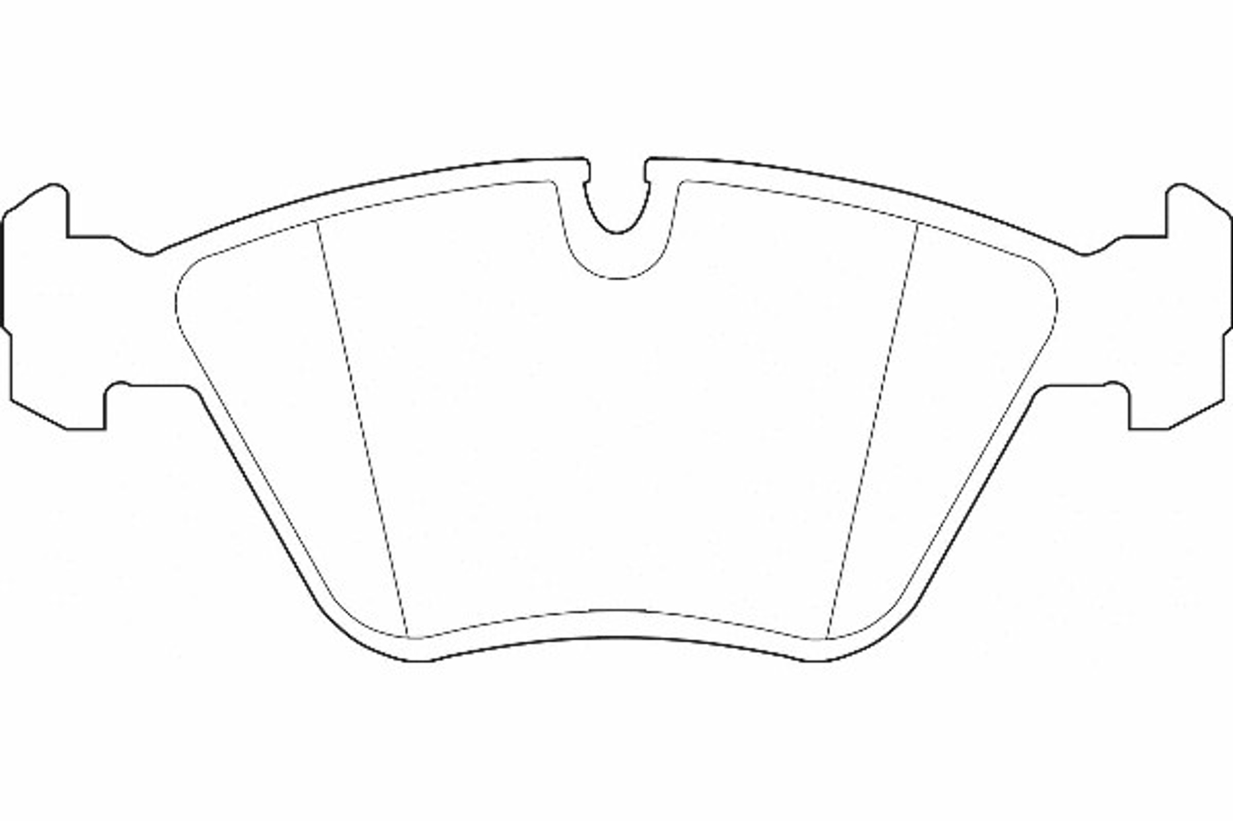 Колодки тормозные дисковые WAGNER WBP20968B