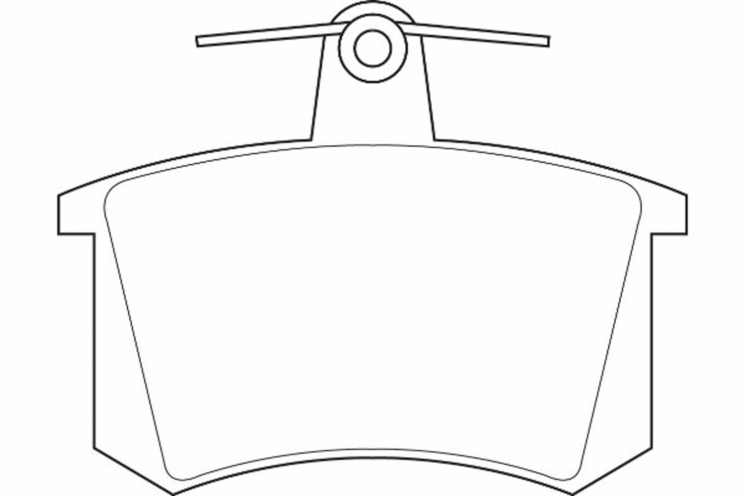 Комплект тормозных колодок дисковый тормоз WAGNER WBP21144A