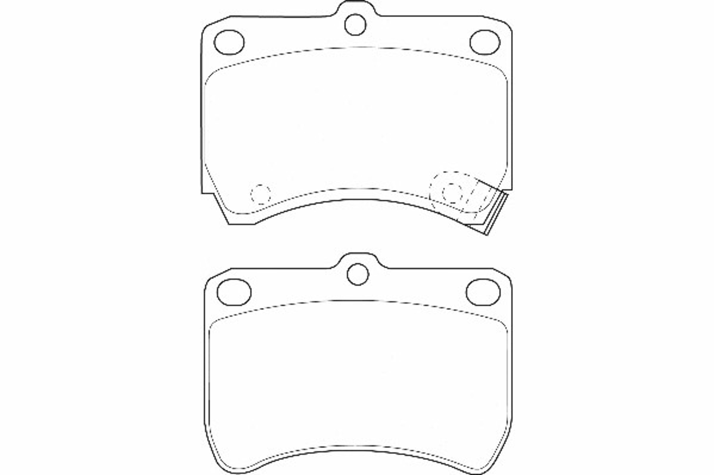 Колодки тормозные дисковые WAGNER WBP21355A