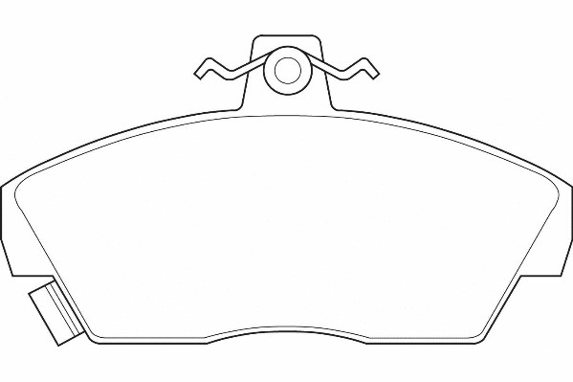 Колодки тормозные дисковые WAGNER WBP21520A