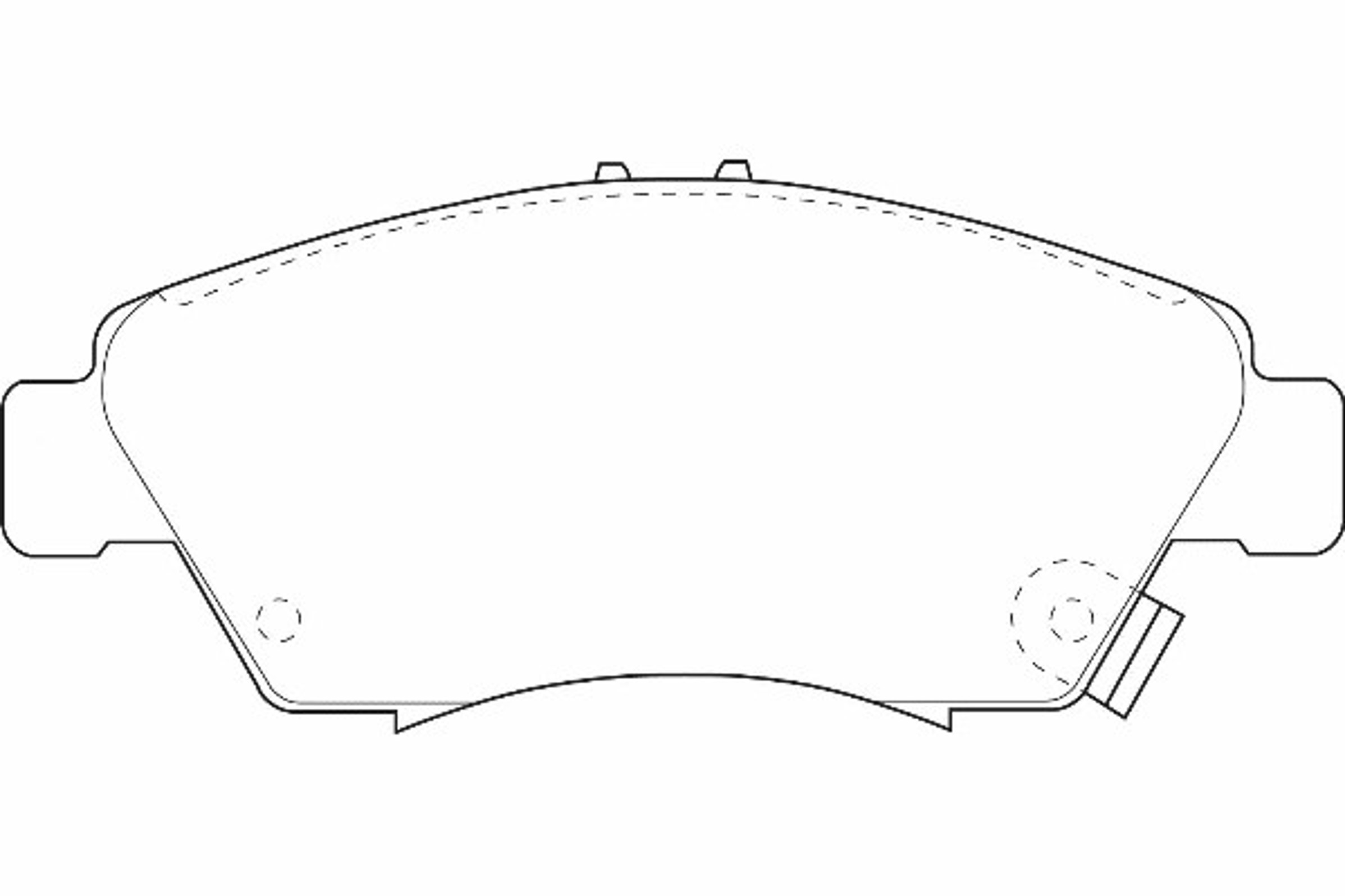 Колодки тормозные дисковые WAGNER WBP21694A