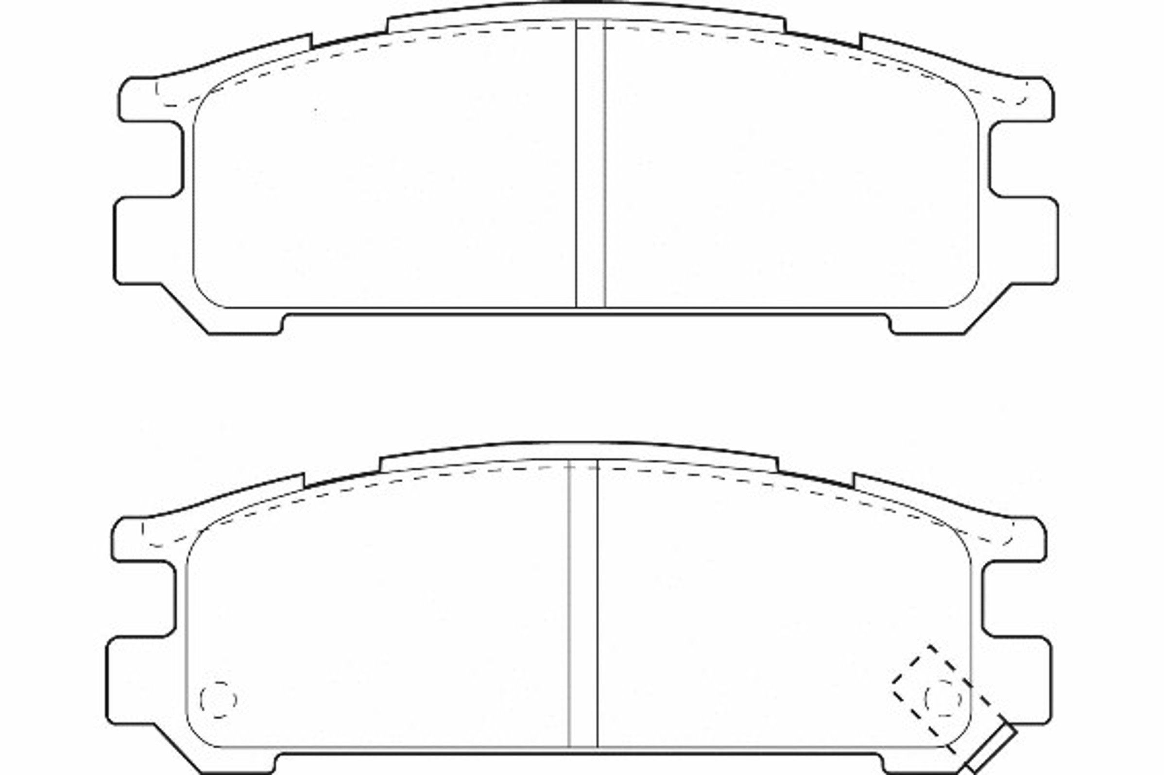 Колодки тормозные дисковые WAGNER WBP21703A
