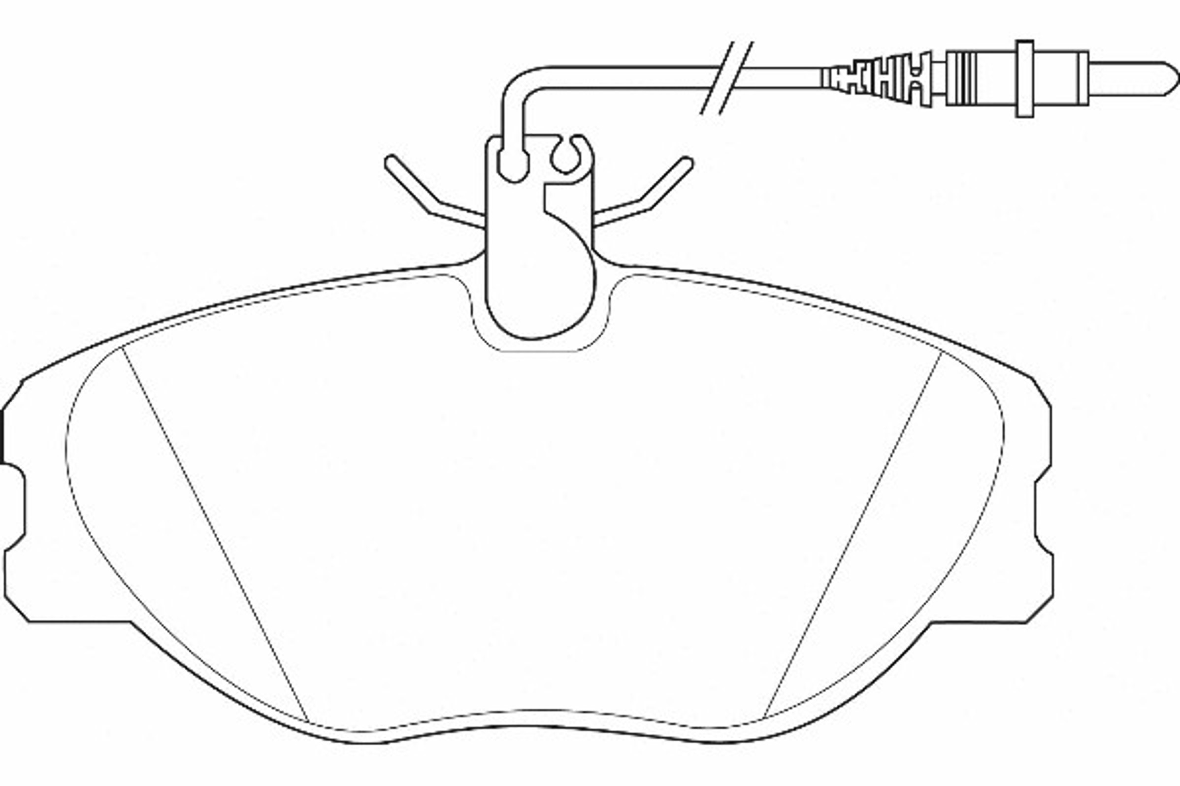 Колодки тормозные дисковые WAGNER WBP21801A