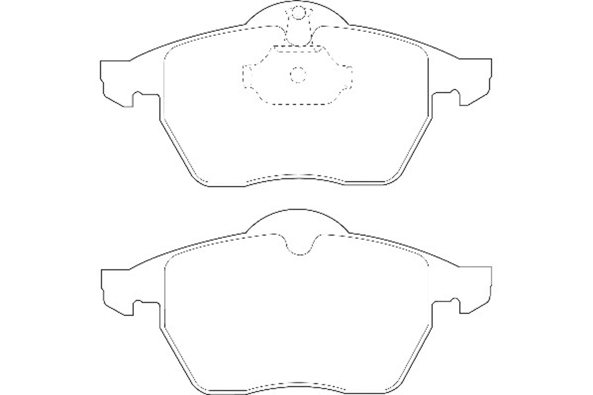 Колодки тормозные дисковые WAGNER WBP21828A