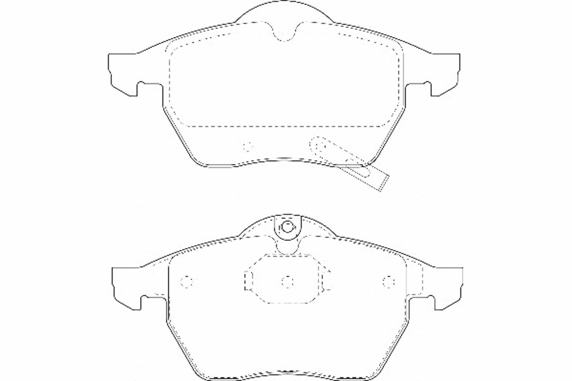 Колодки тормозные дисковые WAGNER WBP21829A