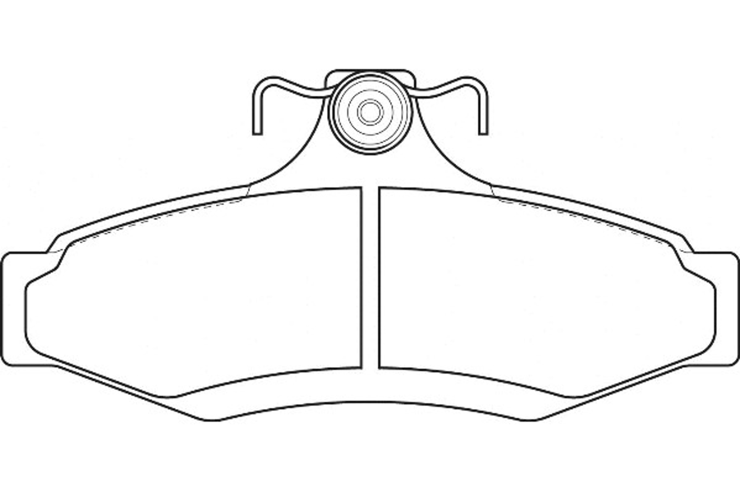 Колодки тормозные дисковые WAGNER WBP23237A