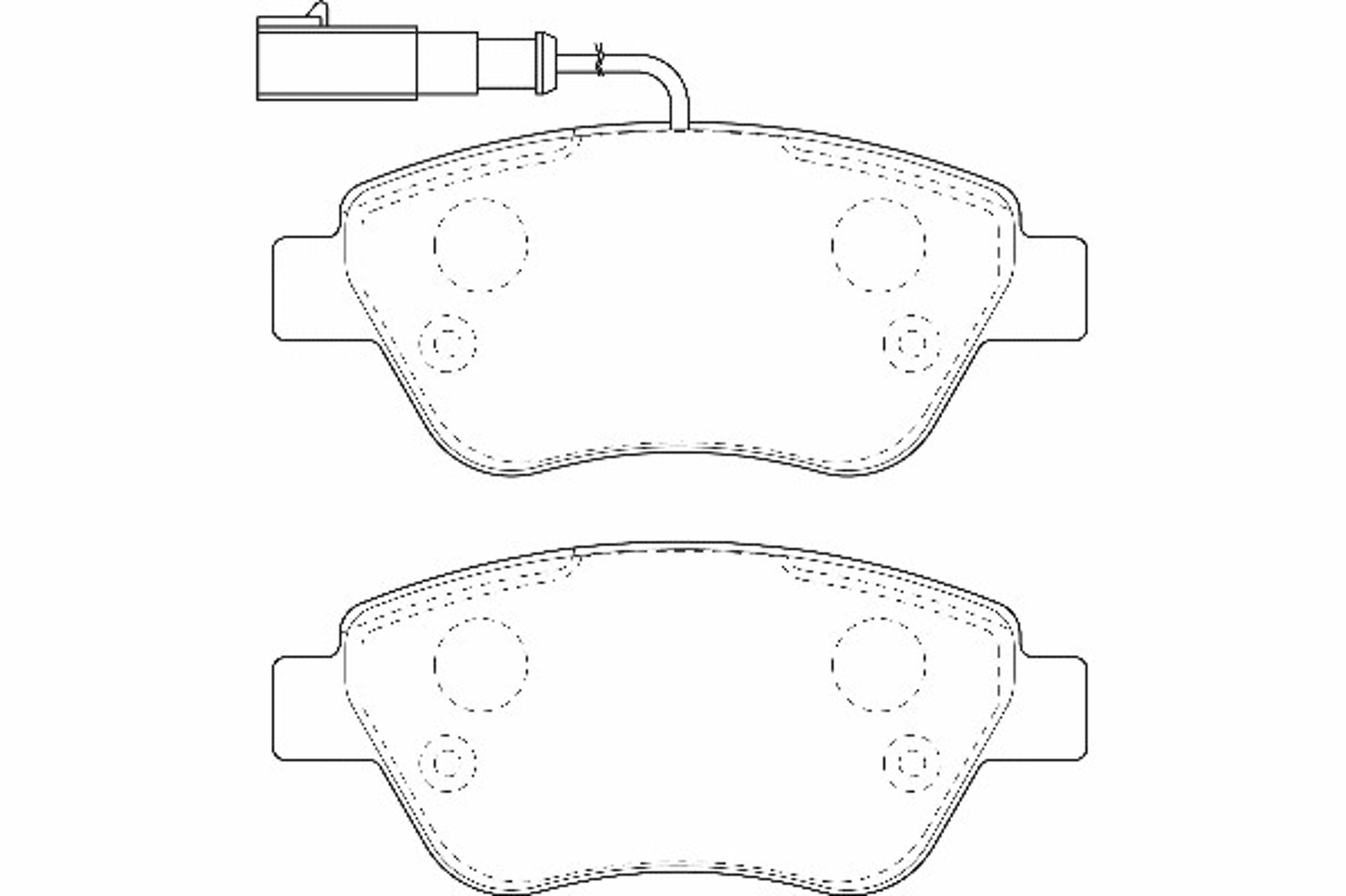 Колодки тормозные дисковые WAGNER WBP23705A