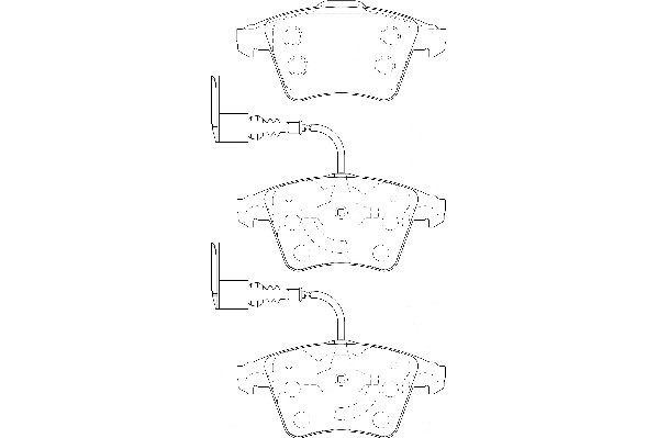 WBP23749A WAGNER Колодки тормозные дисковые