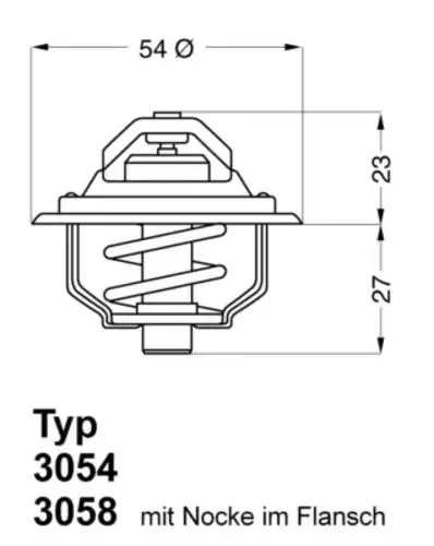 3054.92D50 WAHLER Термостат