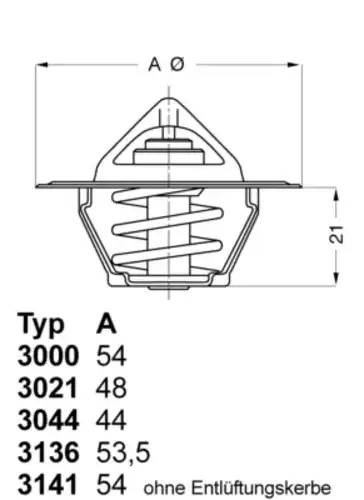 3136.82D50 WAHLER Термостат