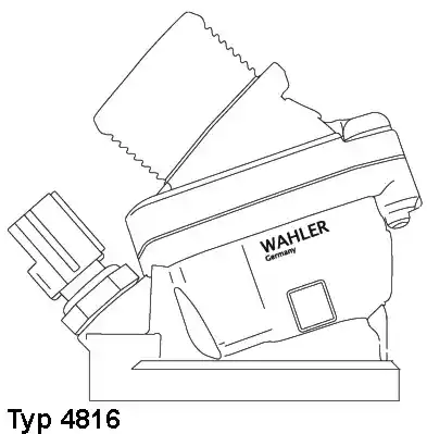 Термостат WAHLER 4816.90D