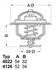 Термостат WAHLER 4022.82D1