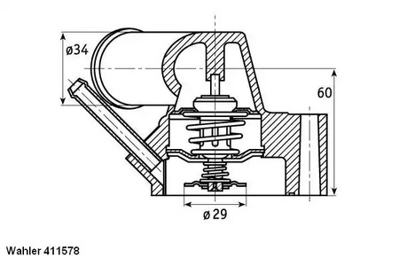 Фото 1 411578.92D WAHLER Термостат