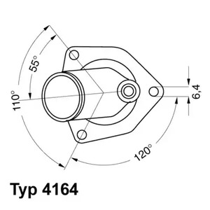 4164.92D WAHLER Термостат