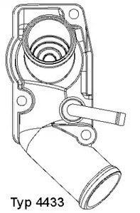 Термостат WAHLER 4433.92D