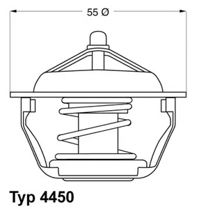 4450.83D WAHLER Термостат