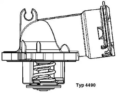 4490.87D WAHLER Термостат