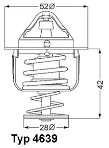 Термостат WAHLER 4639.82D