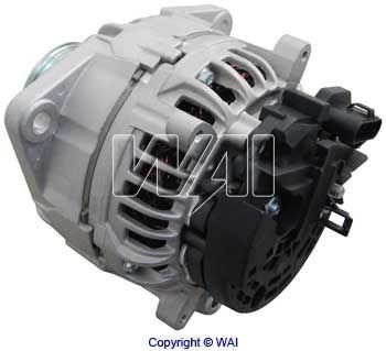 12389n генератор 24v 100a cw 8-groove pulley WAI 12389N