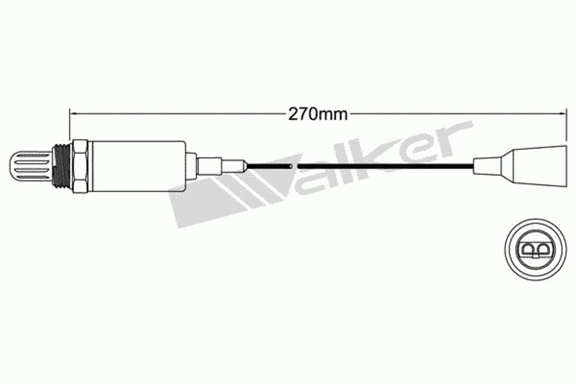 Лямбда-зонд WALKER PRODUCTS 250-21013