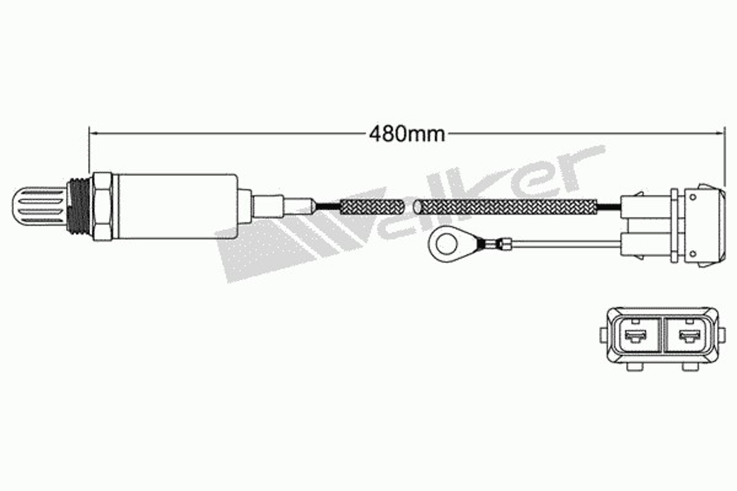 Лямбда-зонд WALKER PRODUCTS 250-21037