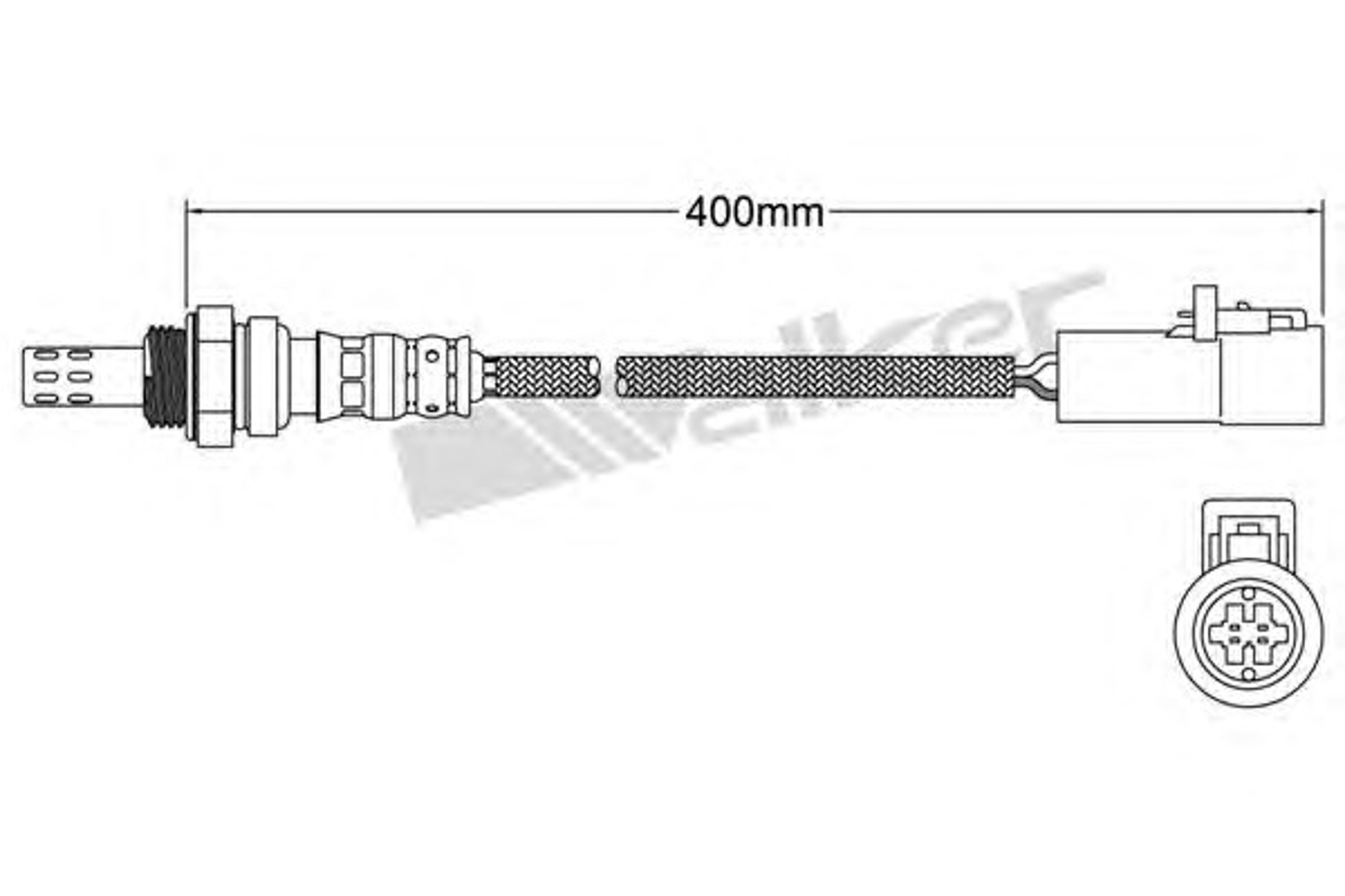 Лямбда-зонд WALKER PRODUCTS 250-24001