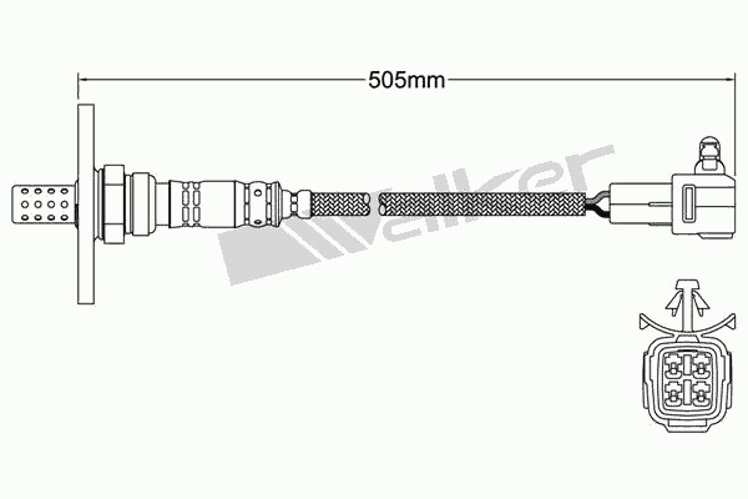 Лямбда-зонд WALKER PRODUCTS 250-24056