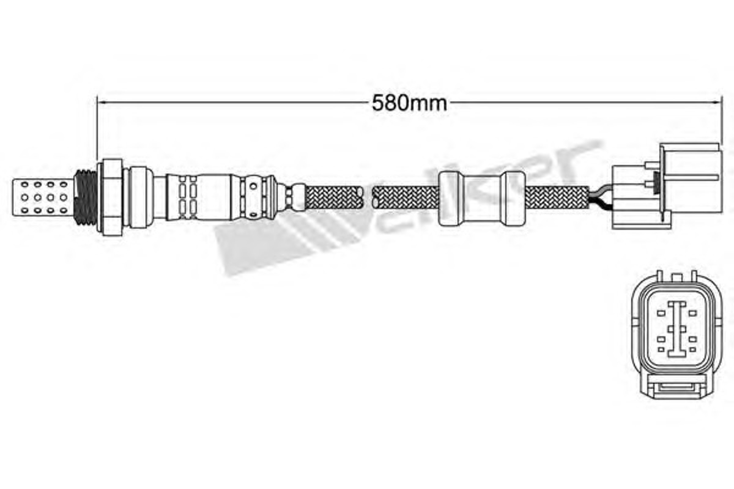 Лямбда-зонд WALKER PRODUCTS 250-24093