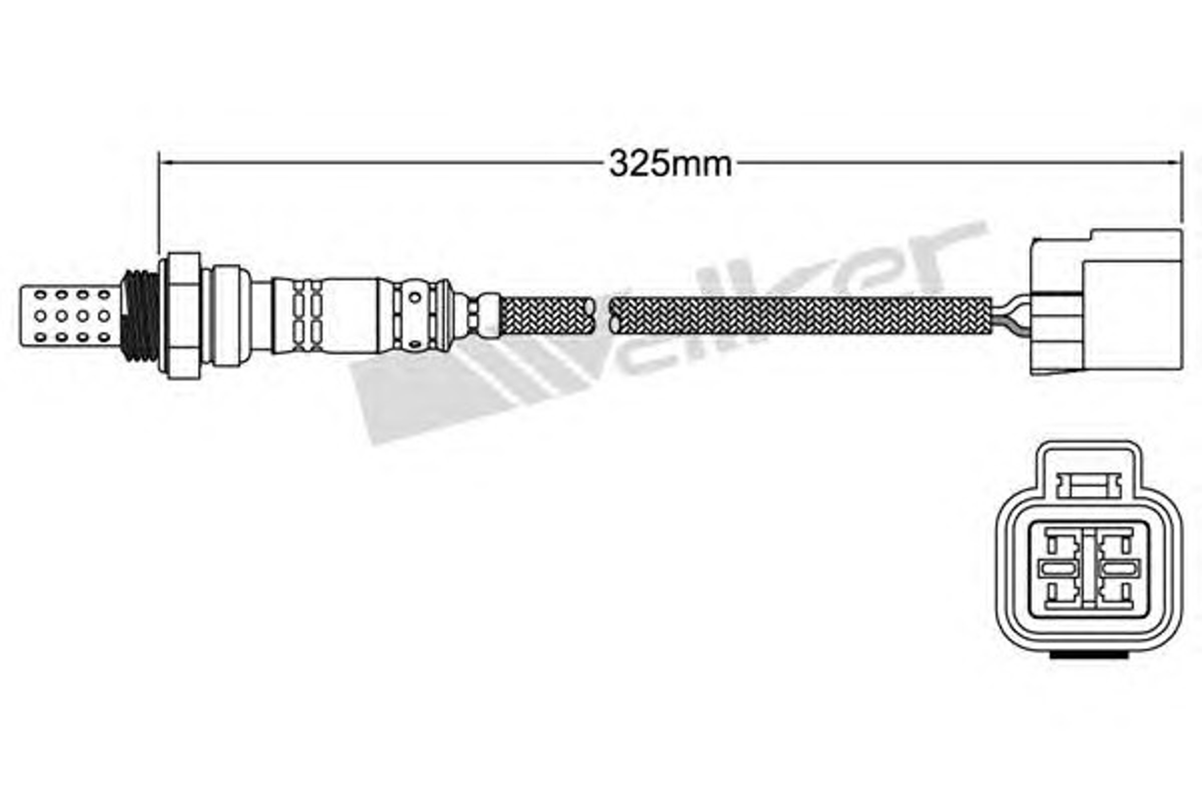 Лямбда-зонд WALKER PRODUCTS 250-24229