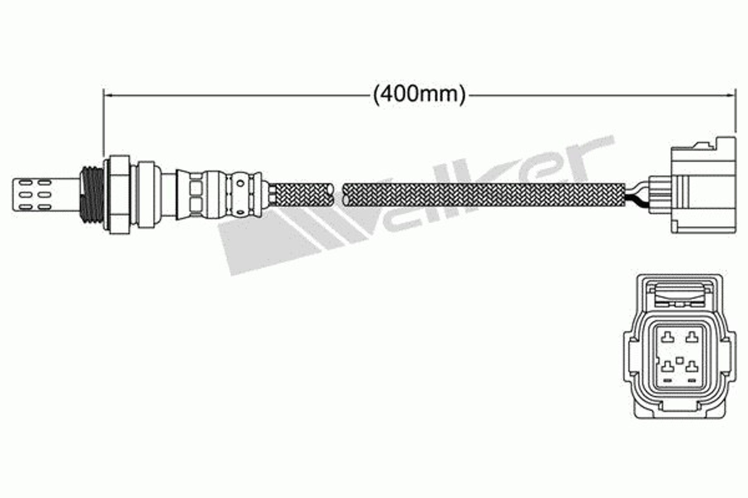 Лямбда-зонд WALKER PRODUCTS 250-24253