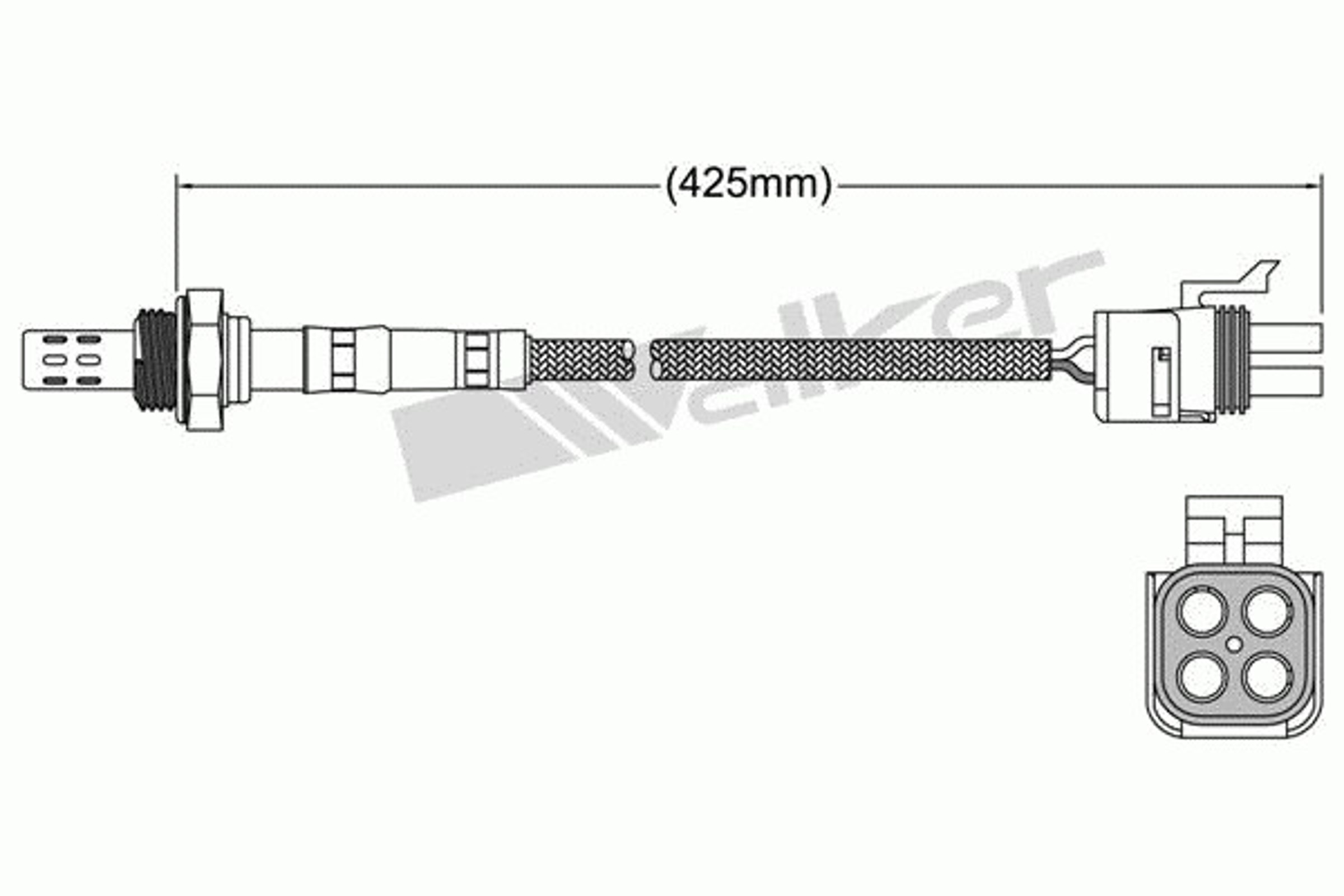 Лямбда-зонд WALKER PRODUCTS 250-24330