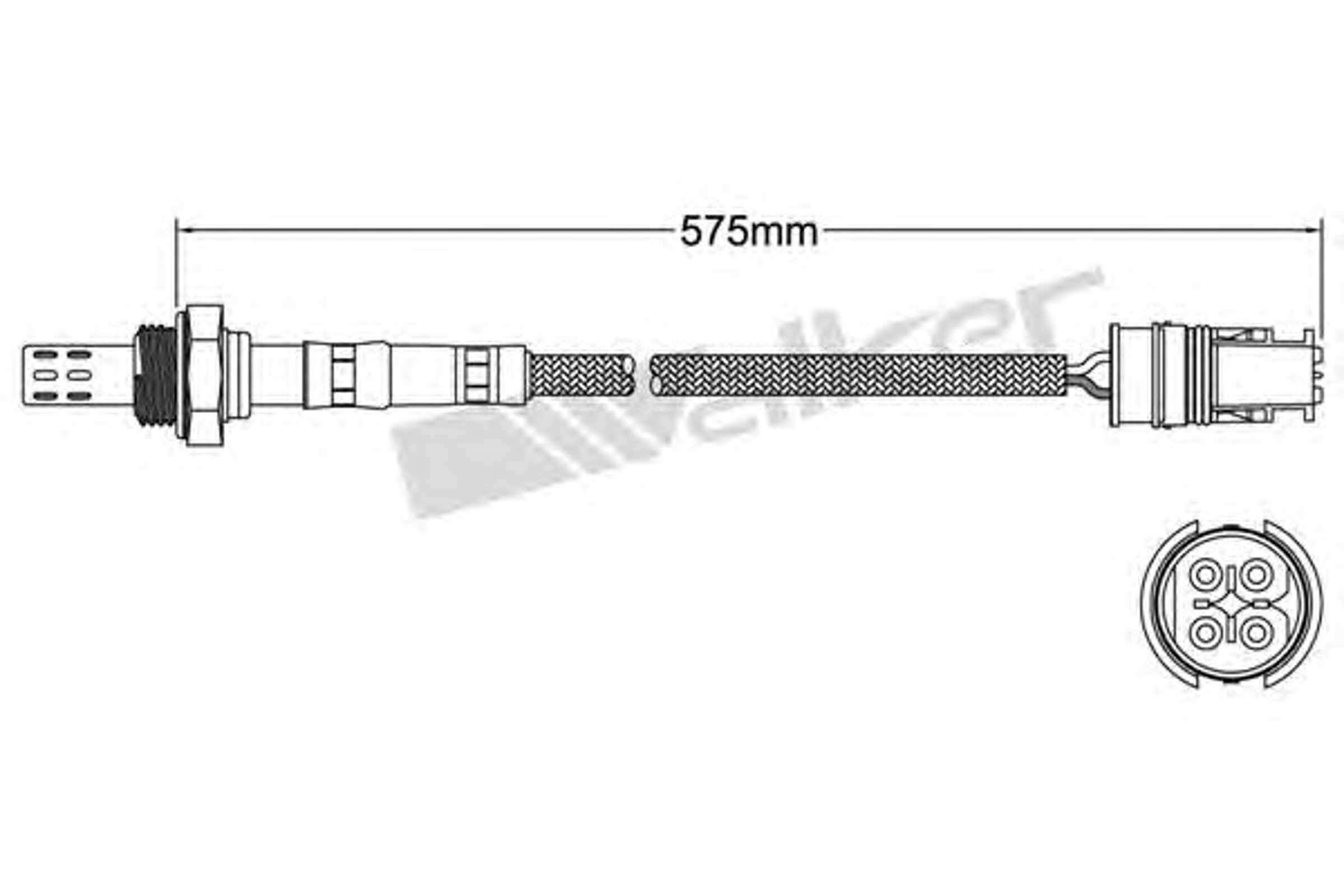 Лямбда-зонд WALKER PRODUCTS 250-24381