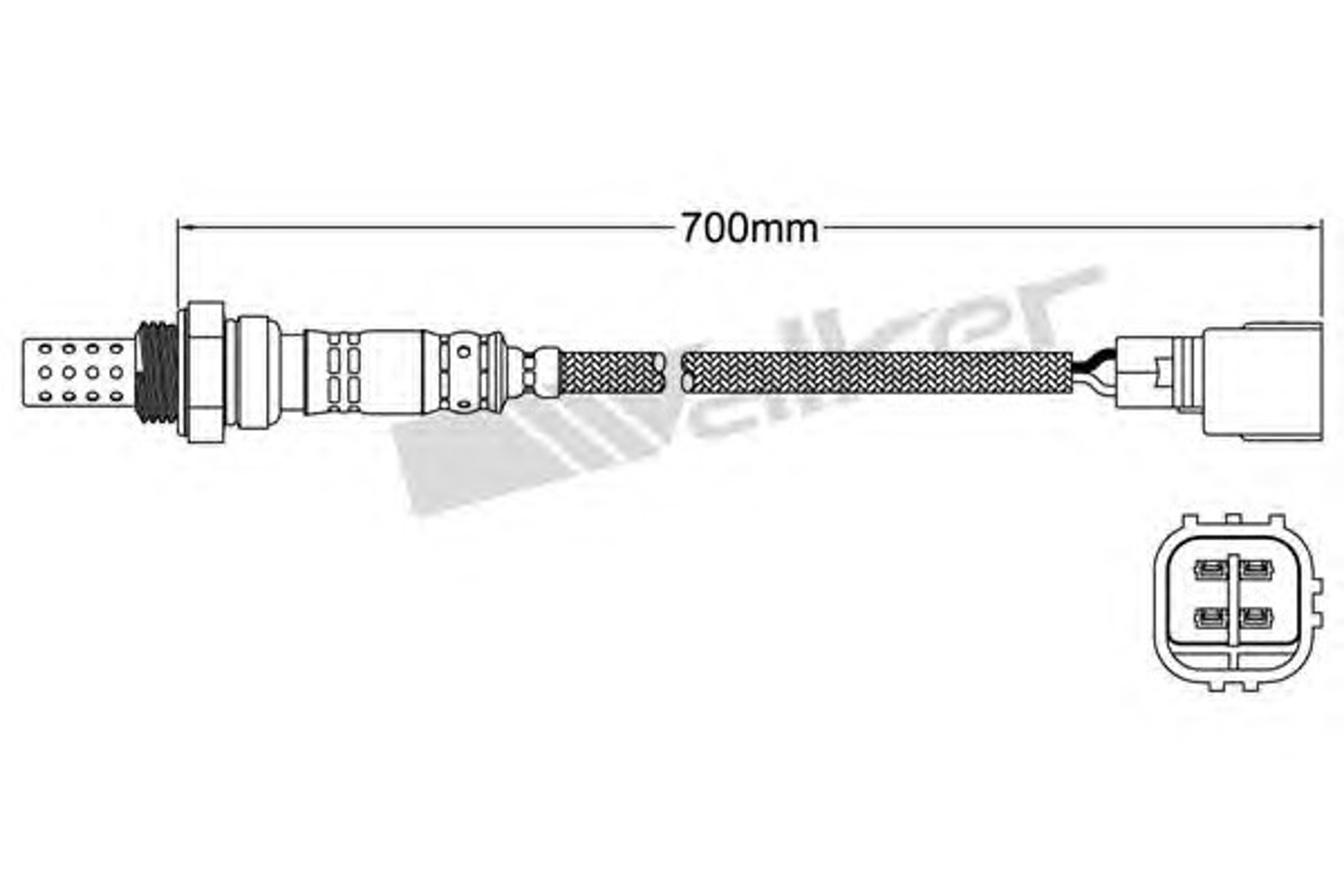 Лямбда-зонд WALKER PRODUCTS 250-24440