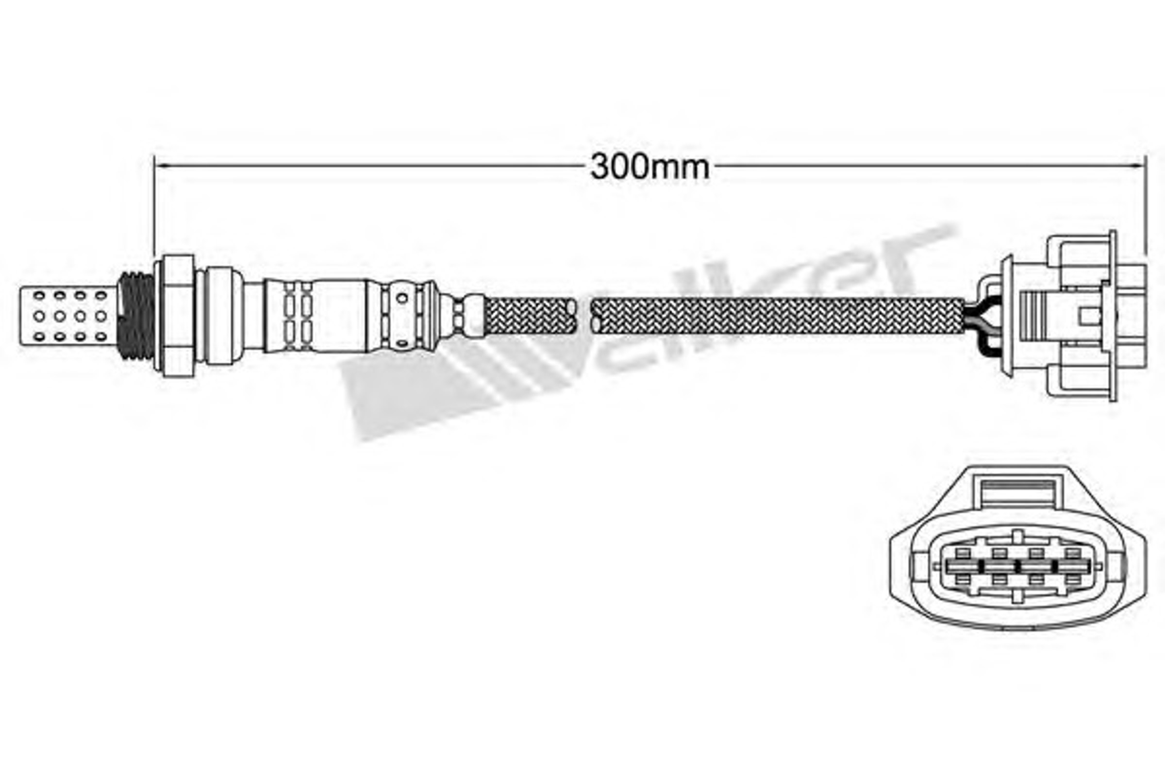 Лямбда-зонд WALKER PRODUCTS 250-24573