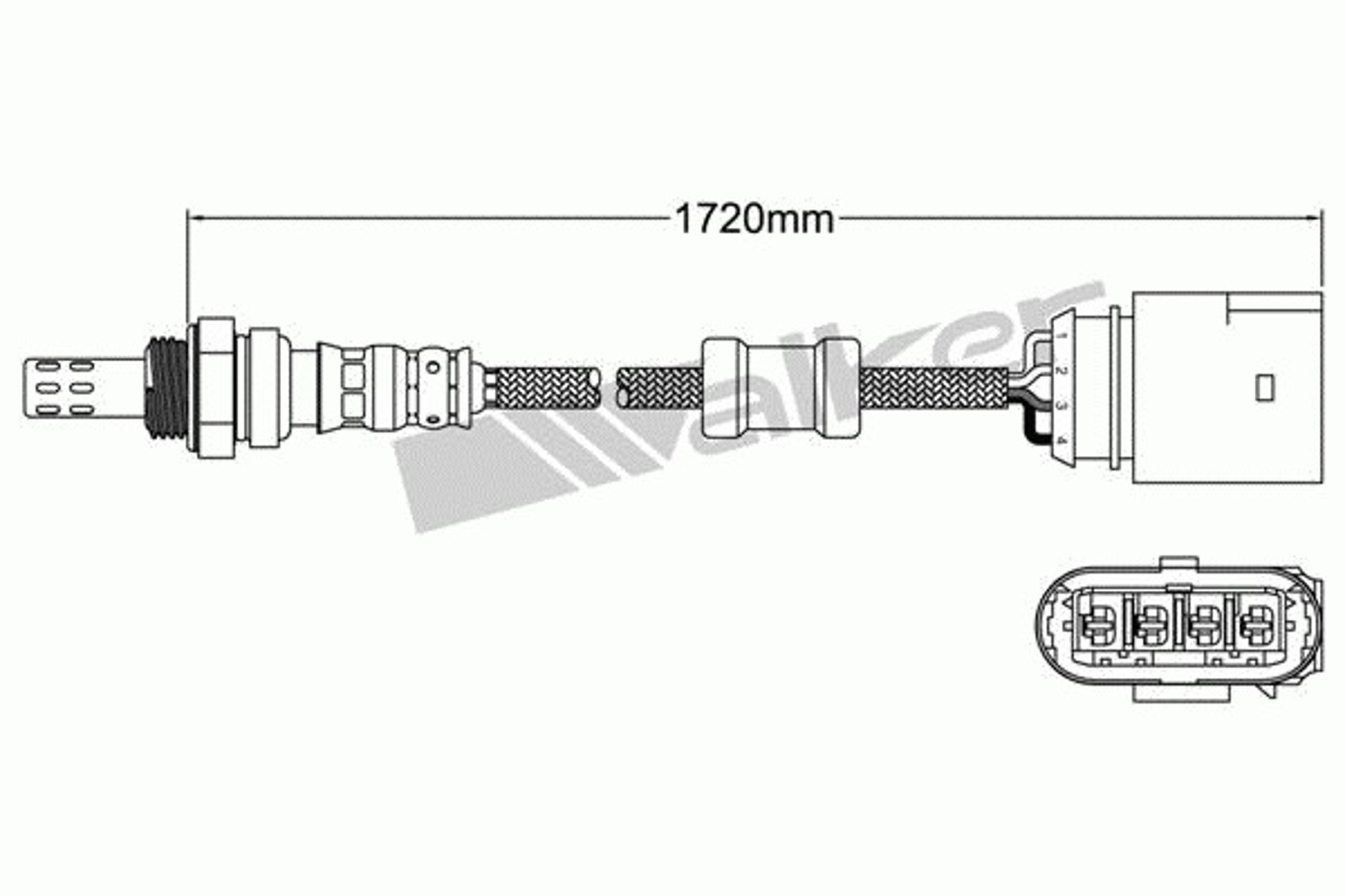 Лямбда-зонд WALKER PRODUCTS 250-24574