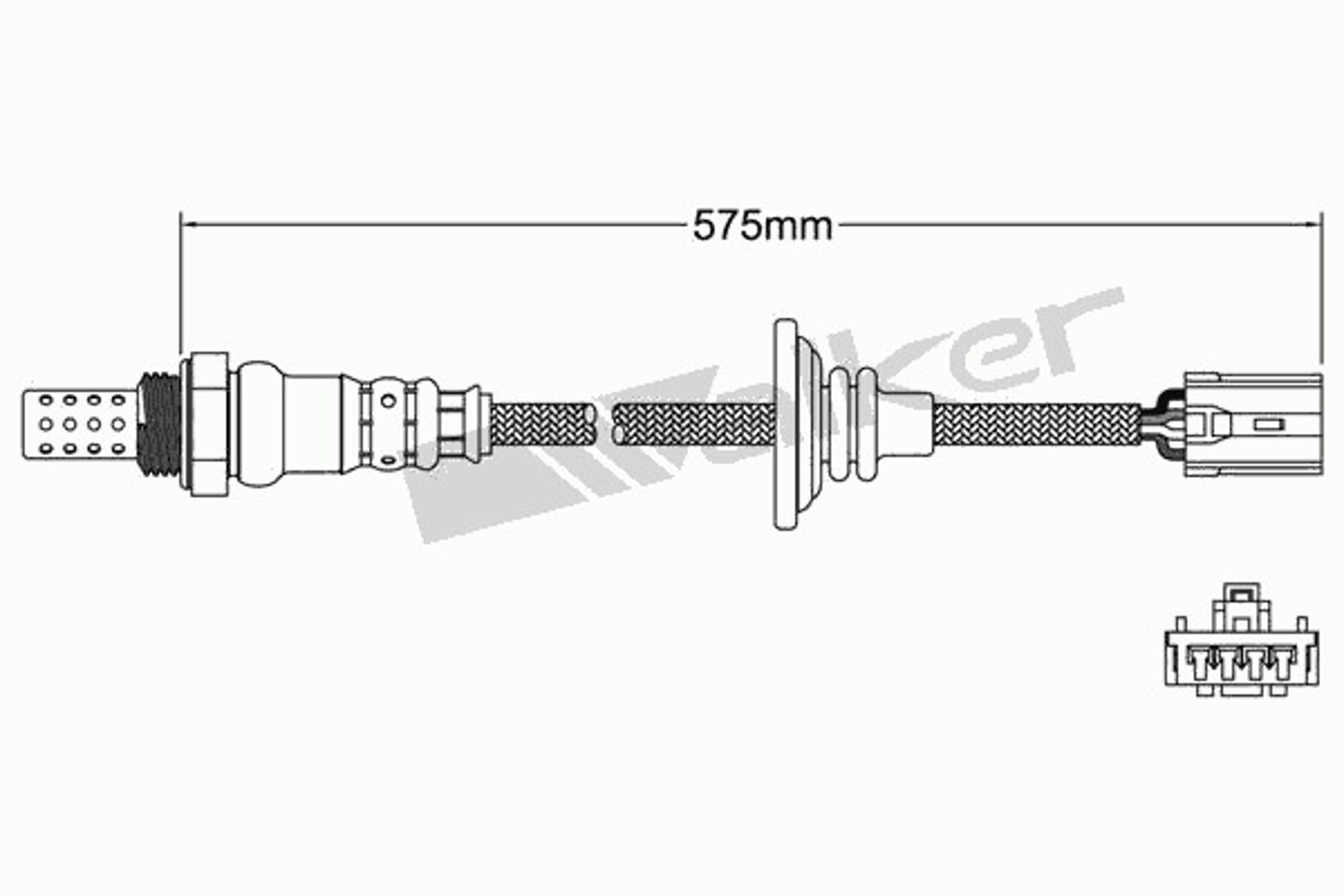 Лямбда-зонд WALKER PRODUCTS 250-24790