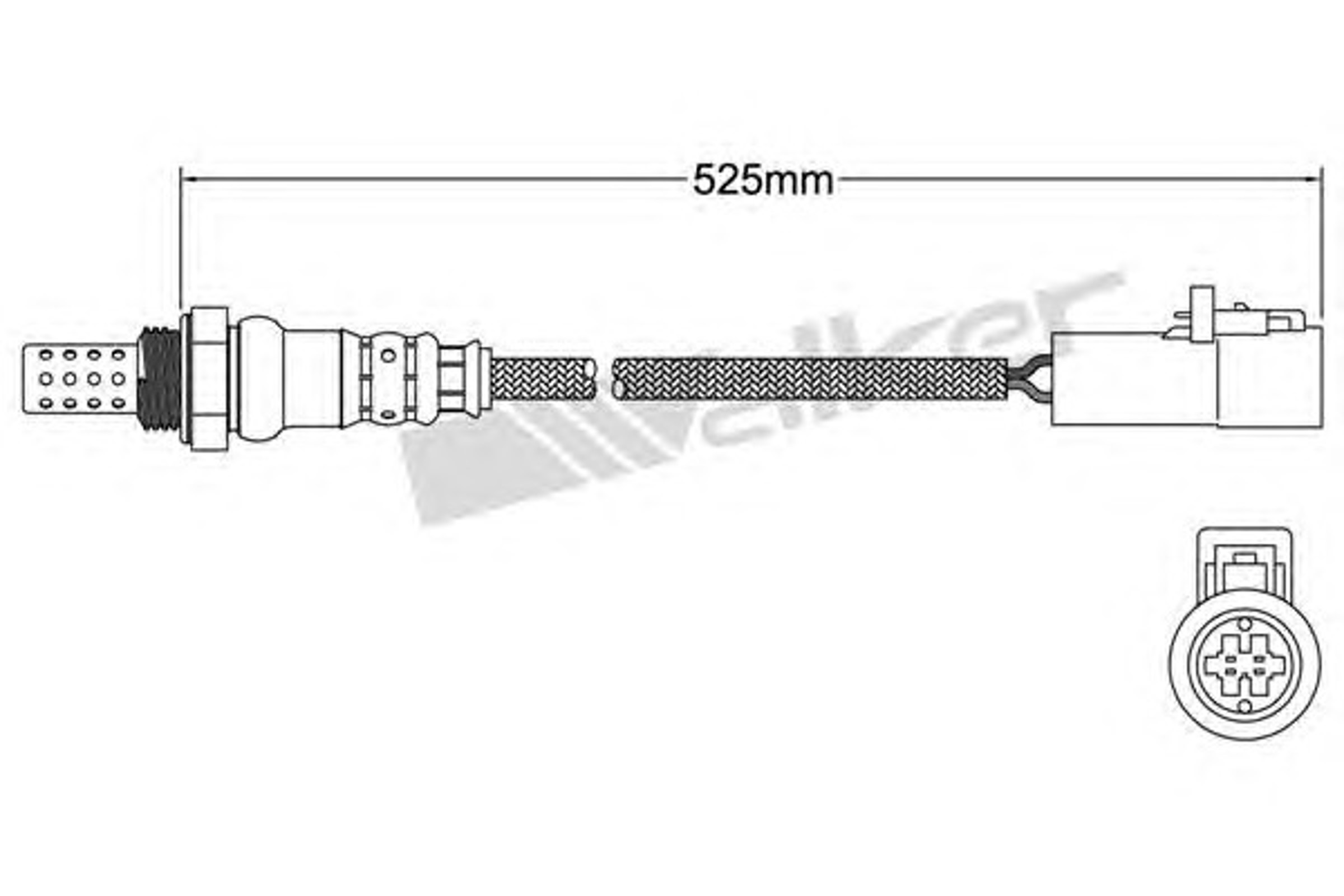 Лямбда-зонд WALKER PRODUCTS 250-24793