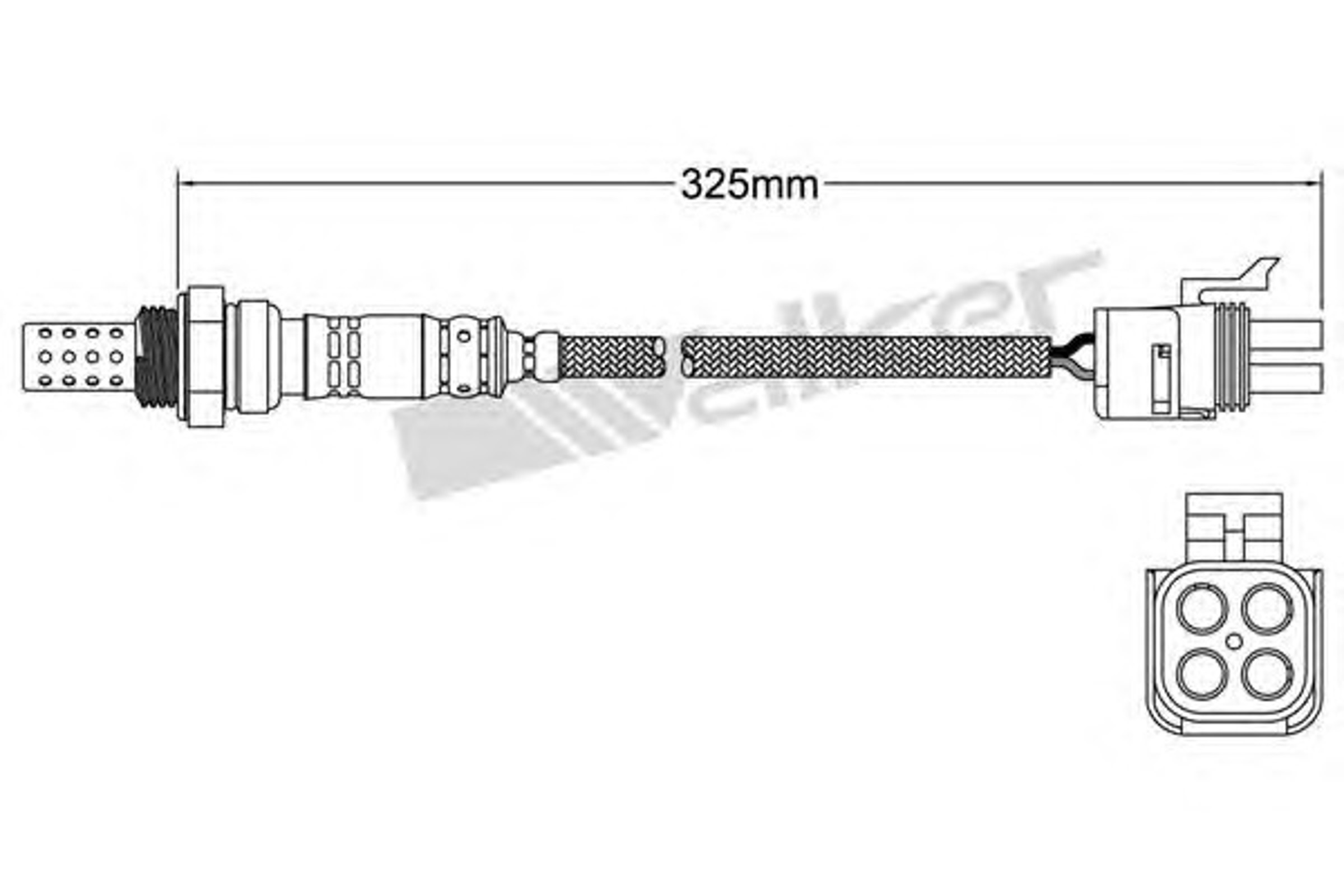 Лямбда-зонд WALKER PRODUCTS 250-24830