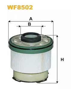 Фильтр топливный для двс WIX WF8502