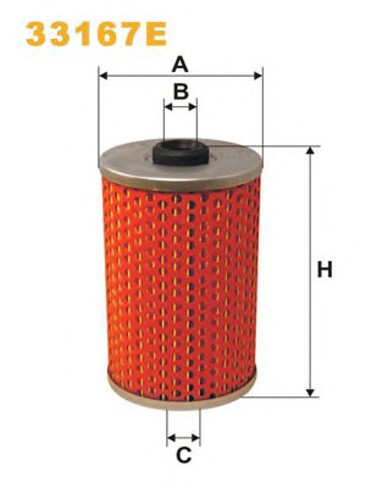 33167E WIX FILTERS Фильтр топливный