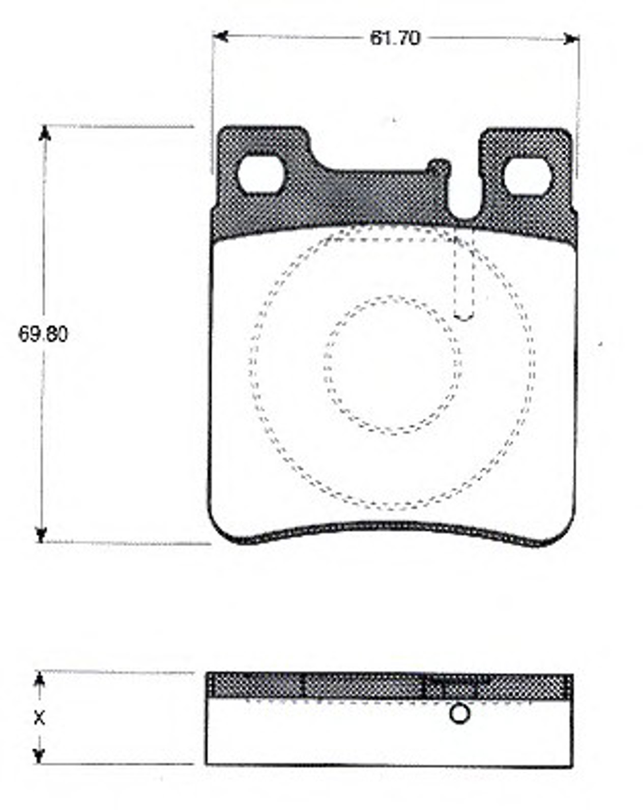 BLF706 WIX FILTERS Колодки тормозные дисковые