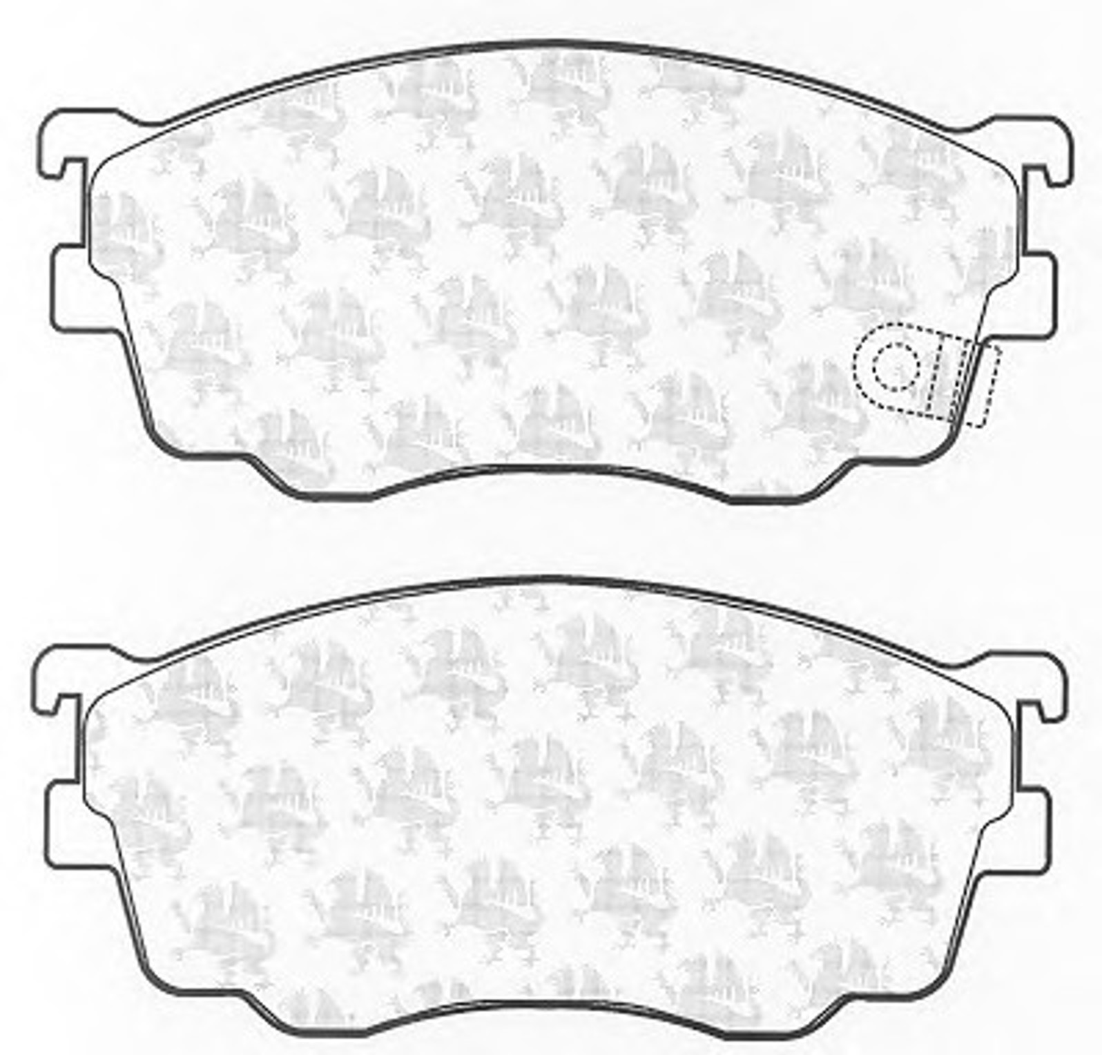 BP1231 WIX FILTERS Колодки тормозные дисковые