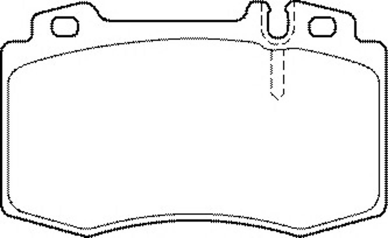 BP1431 WIX FILTERS Комплект тормозных колодок, дисковый тормоз