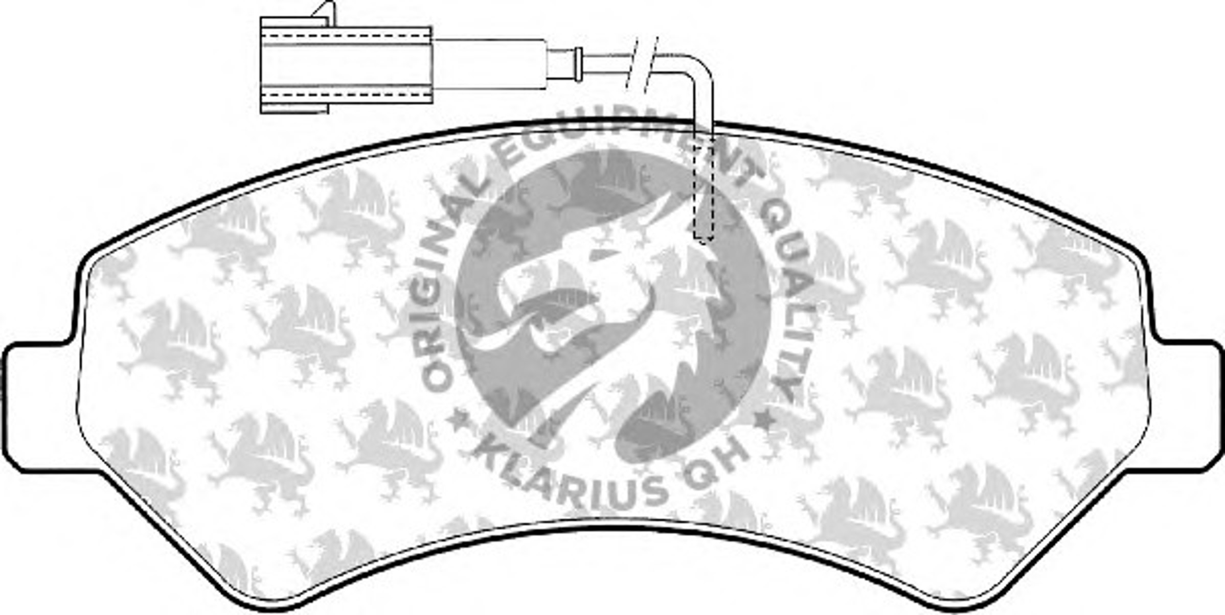 BP1575 WIX FILTERS Комплект тормозных колодок, дисковый тормоз