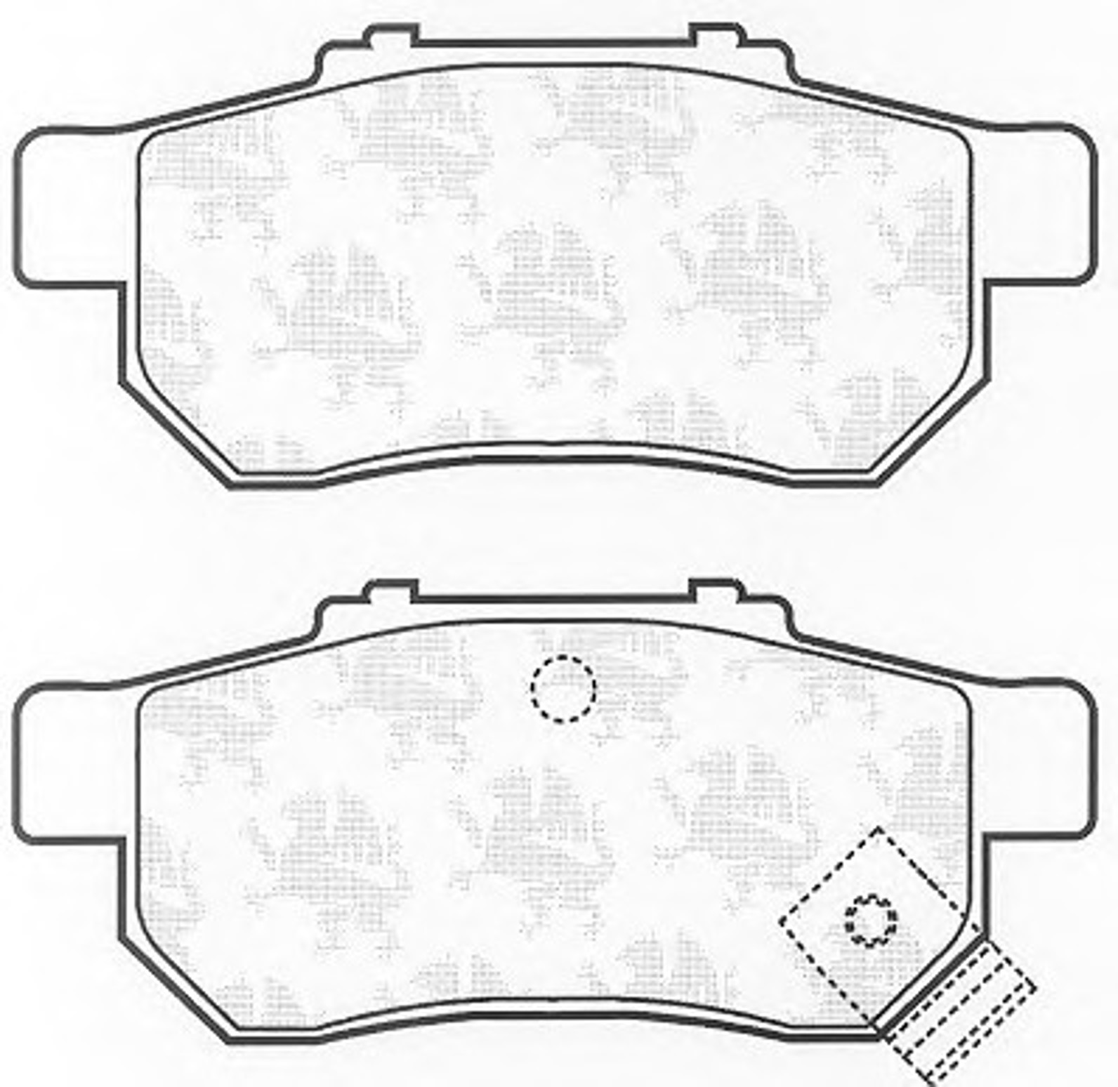 BP836 WIX FILTERS Колодки тормозные дисковые