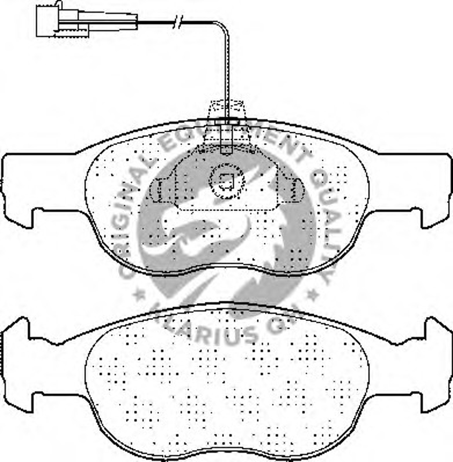 BP860 WIX FILTERS Колодки тормозные дисковые