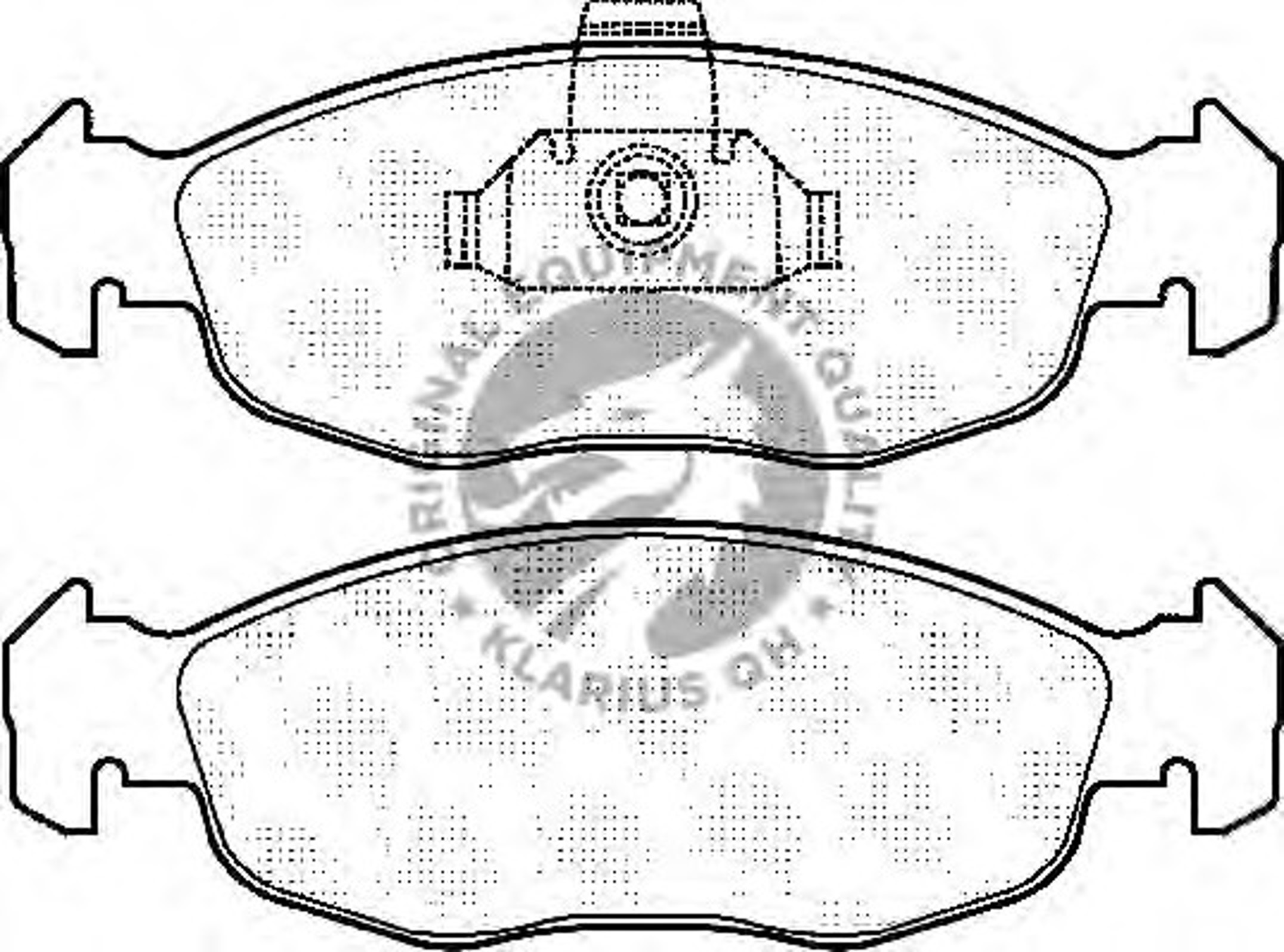 BP871 WIX FILTERS Колодки тормозные дисковые