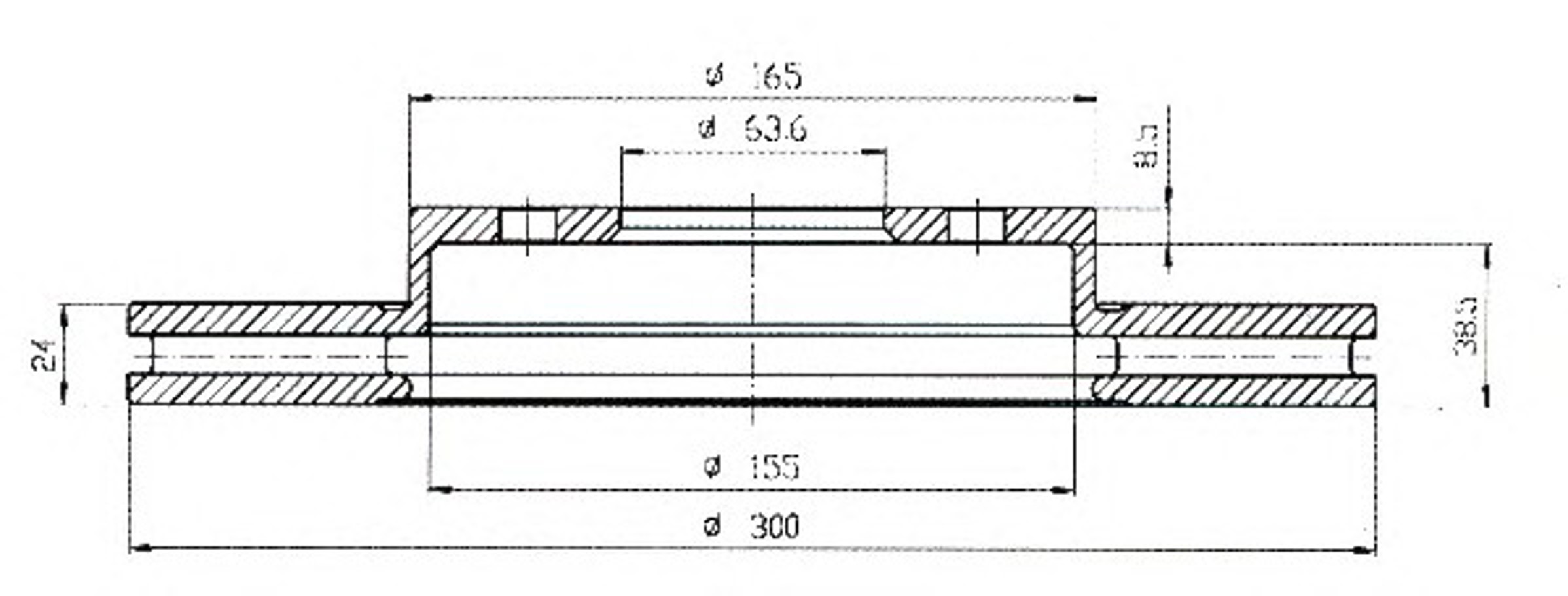 BSF5199 WIX FILTERS Диск тормозной