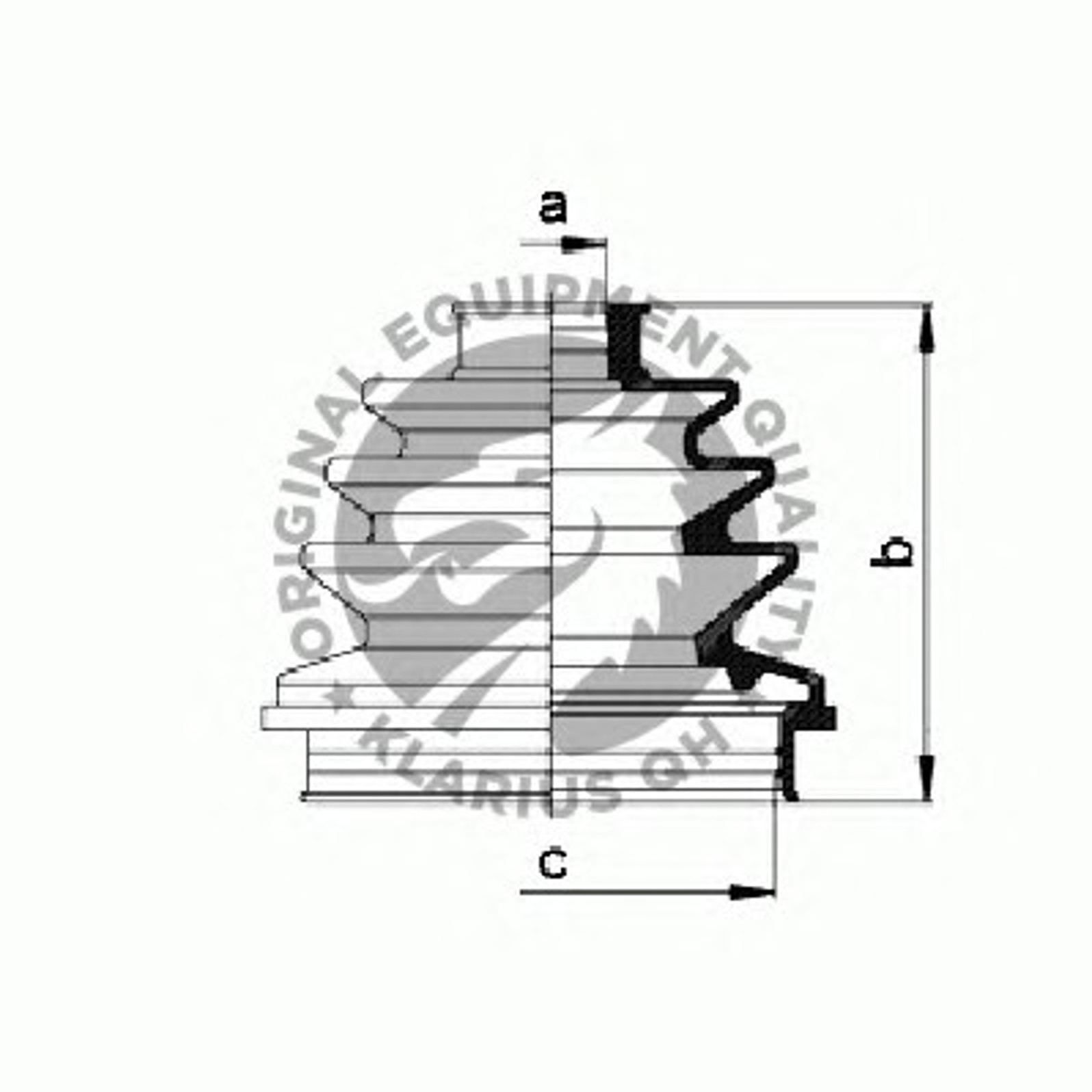 QJB133 WIX FILTERS Комплект пылника, приводной вал