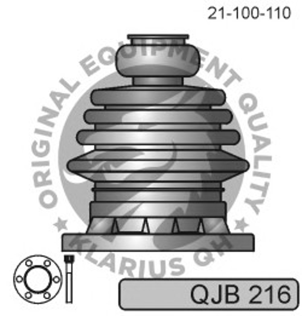 QJB216 WIX FILTERS Пыльник ШРУСа